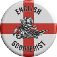 English Scooterists Pin Badge