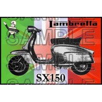 Lambretta SX 150 Patch