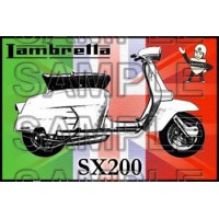Lambretta SX 200 Patch