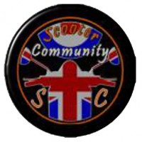 Scooter Community SC 25mm Pin Badge