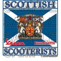 Scottish Scooterists Patch