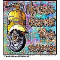 National Scooter Runs Supporter Patch