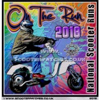 National Scooter Runs 2018 Patch